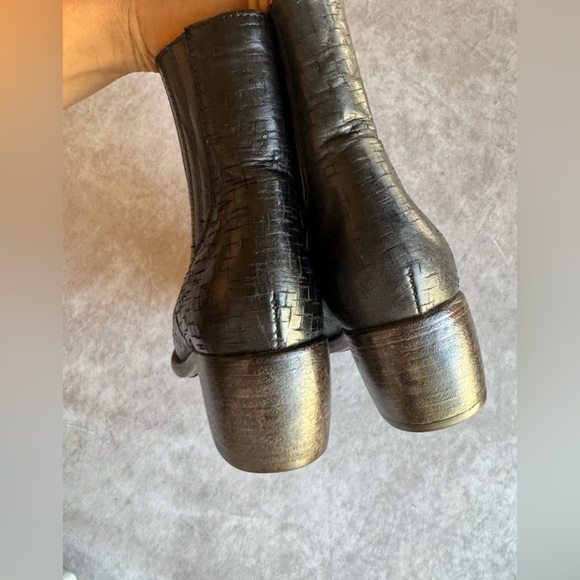 UGG Black Textured Ankle Boots - Picture 9 of 13